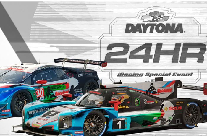 Rennsport: Jacob Erlbacher ist auch im virtuellen Daytona schnell unterwegs