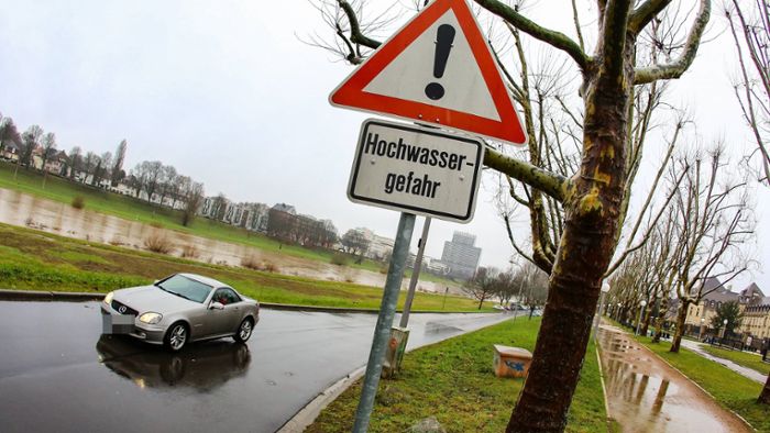 Warnung vor Hochwasser in Teilen Baden-Württembergs