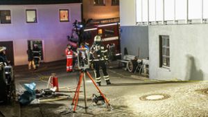 Waldenbuch: Feuerwehreinsatz im neuen Rathaus
