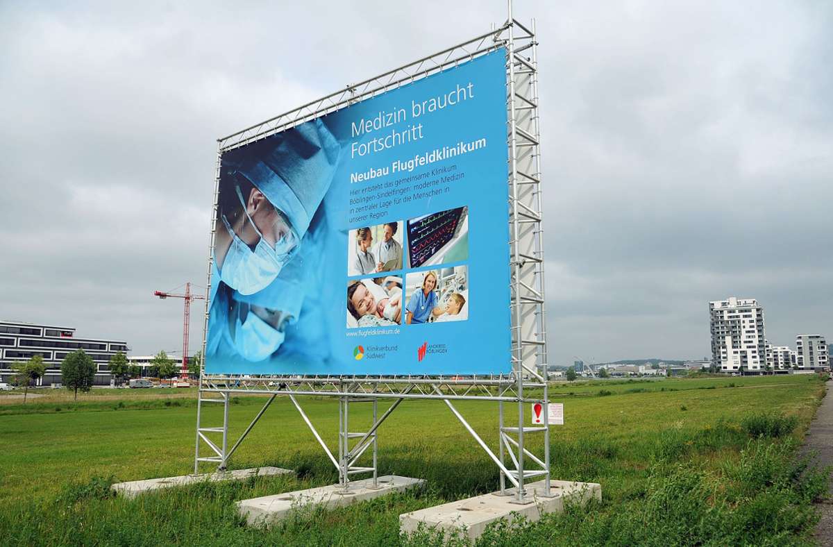 Flugfeldklinik Böblingen/Sindelfingen: 209 Millionen Euro vom Land