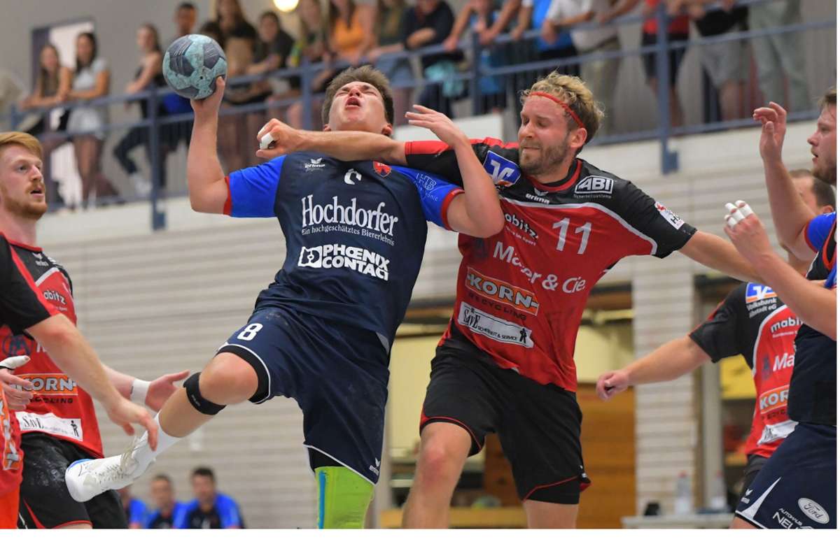 Handball-Testspiel: Für die SG H2Ku Herrenberg gibt es noch einiges zu tun