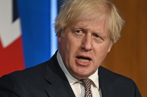 Premierminister Boris Johnson will die verbliebenen Corona-Maßnahmen in England am 19. Juli aufheben. (Archivbild) Foto: AFP/DANIEL LEAL-OLIVAS