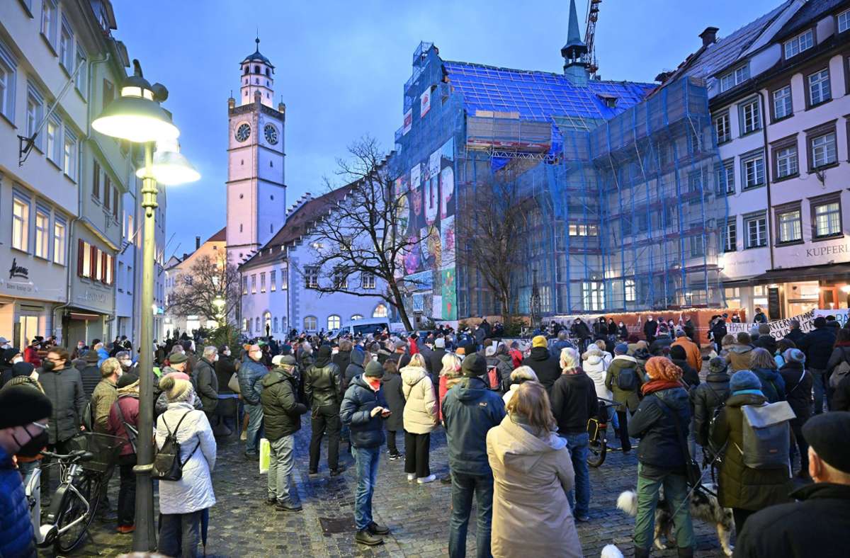 Baden-Württemberg: Wieder Proteste gegen Corona-Maßnahmen im Südwesten