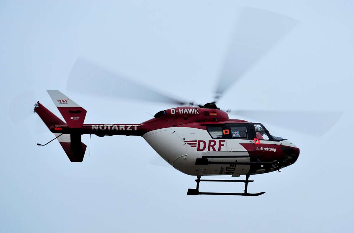 DRF Luftrettung  in Baden-Württemberg: Rettungshubschrauber waren 2022 etwas seltener im Einsatz