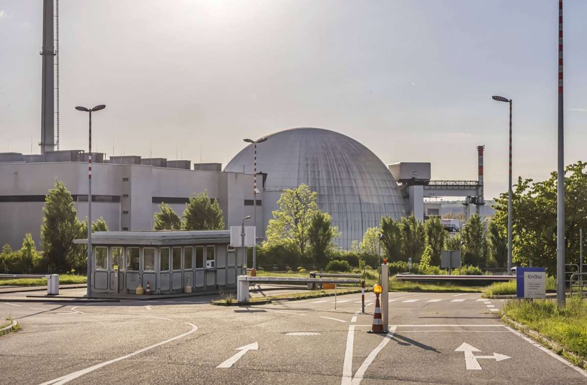Anwohner klagen gegen den Betrieb des Atomkraftwerks in Neckarwestheim. Foto: IMAGO/Arnulf Hettrich/IMAGO/Arnulf Hettrich