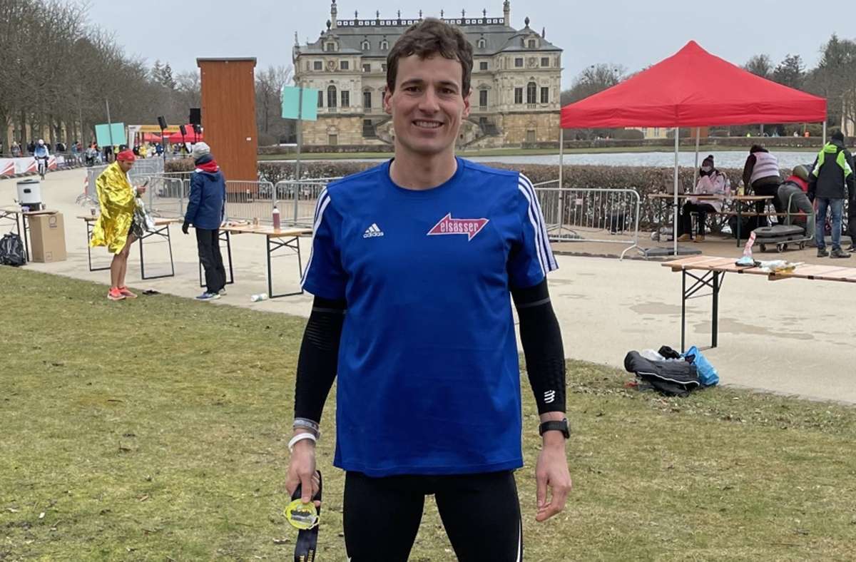 Marathonlauf: Joachim Krauth aus Sindelfingen erzielt in Dresden neue persönliche Bestzeit