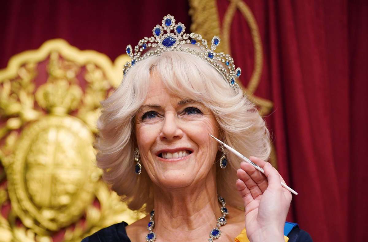 Auf dem Foto kaum von der echten Camilla zu unterscheiden: die neue Wachsfigur der Königsgemahlin in London.