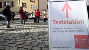 Tübingen beschränkt Corona-Schnelltests für auswärtige Gäste