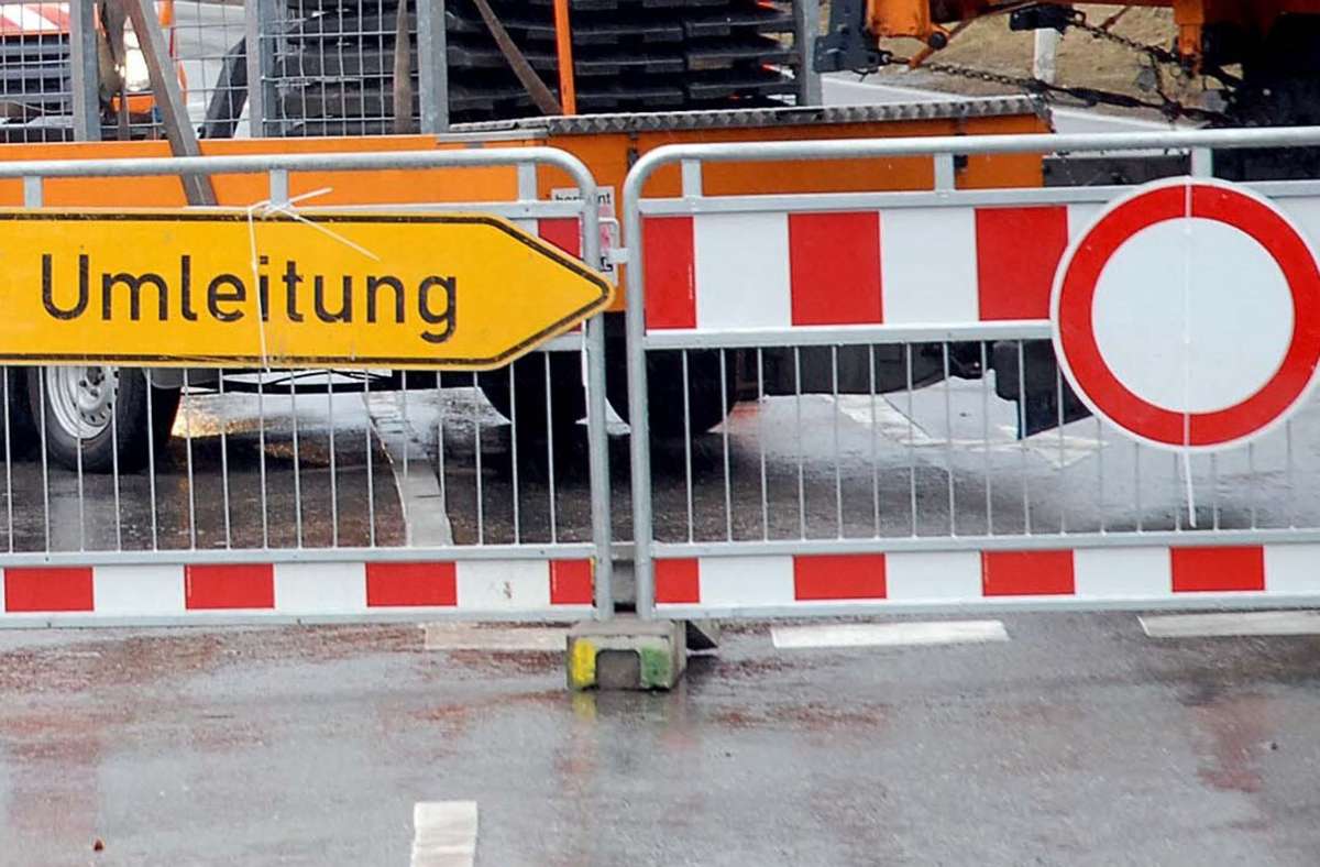 Böblingen: Obere Eugen-Bolz-Straße  ab Montag gesperrt