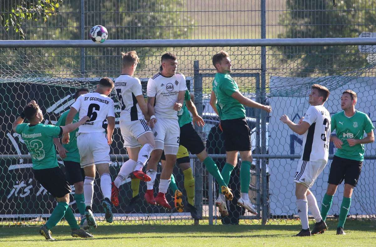 Fußball-Bezirksliga Böblingen/Calw: SV Deckenpfronn will seine Serie auch beim Türk SV fortsetzen