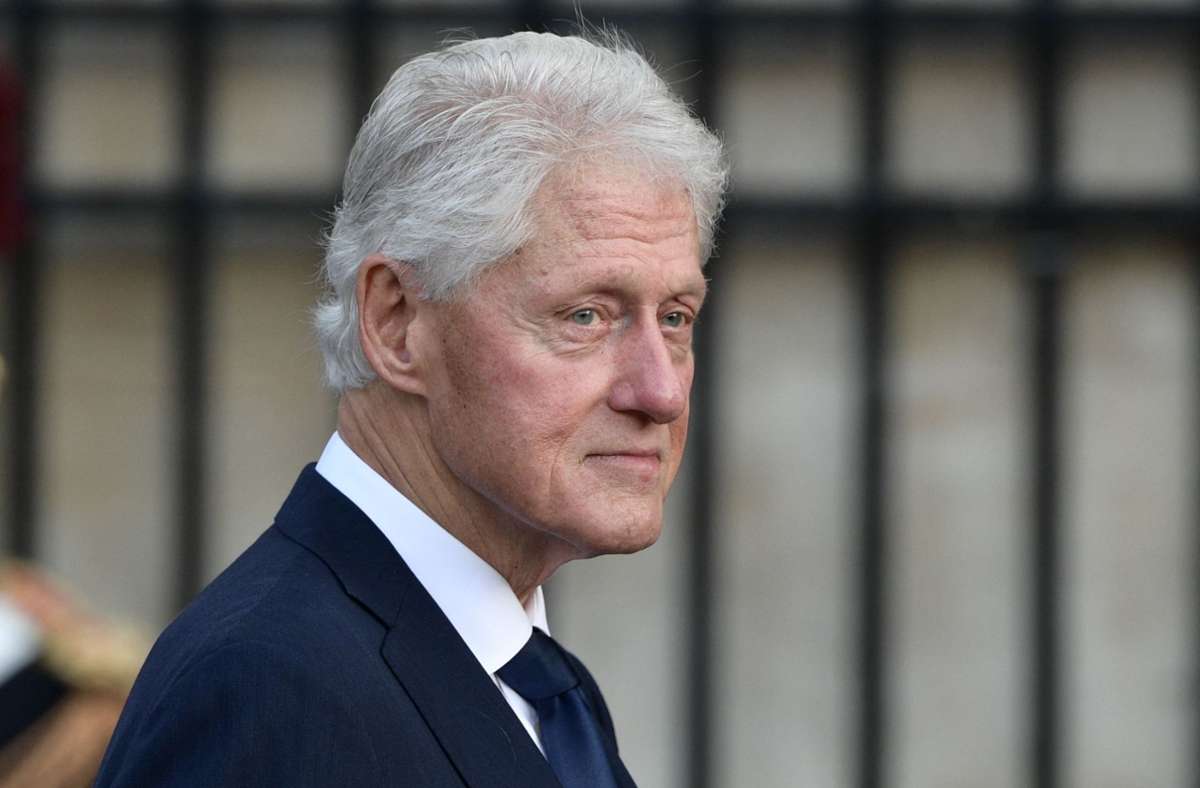 Ehemaliger US-Präsident: Bill Clinton wegen Harnwegsinfektion auf Intensivstation