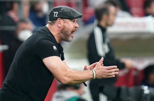Steffen Baumgart und der 1. FC Köln müssen am Sonntag schon wieder ran. Foto: dpa/Thomas Frey