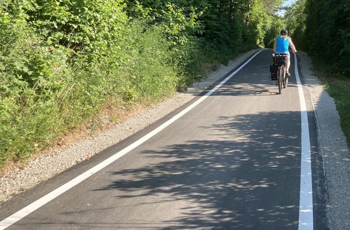 Zwischen Aidlingen und Grafenau: Asphaltierte  Radstrecke sorgt für Gesprächsstoff