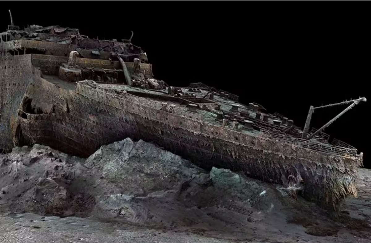 Spektakuläre Bilder von der „Titanic“: So haben Sie das Wrack der  „Titanic“ noch nie gesehen