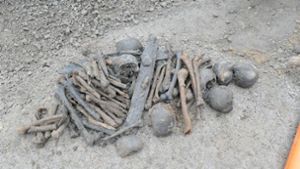 15 menschliche Schädel bei Abrissarbeiten  entdeckt