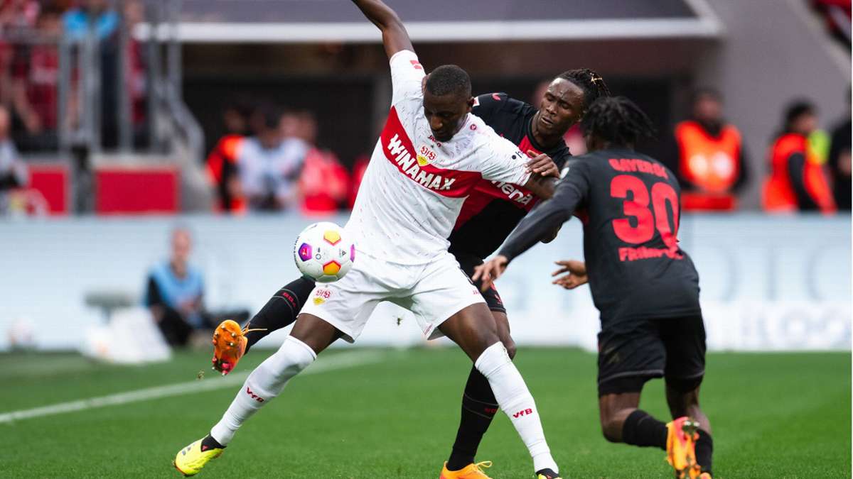 Das Duell zwischen dem  VfB Stuttgart – im Bild Serhou Guirassy – und Bayer Leverkusen war in der zweiten Halbzeit das erwartete Topspiel.