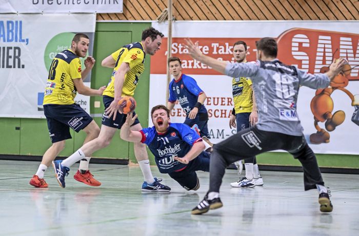 Handball-Oberliga Männer: SG H2Ku Herrenberg empfängt den Tabellenzweiten TSV Weinsberg