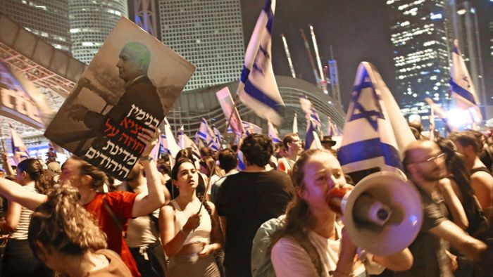 Israels Kämpfer für die Demokratie geben  nicht auf
