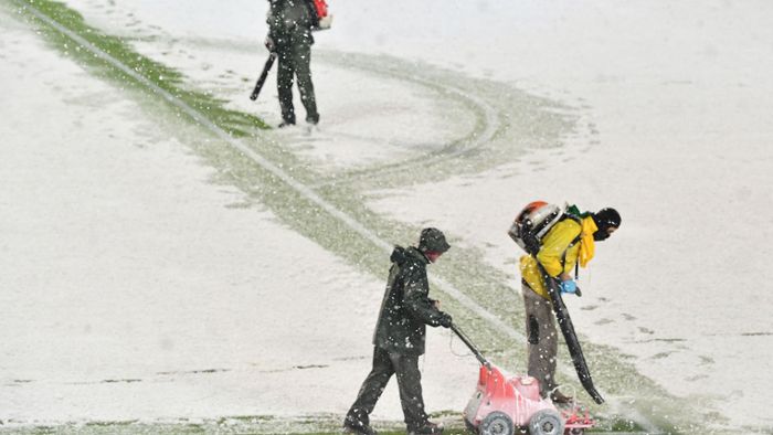 Partie bei Atalanta Bergamo  wegen Schnee um einen Tag verschoben