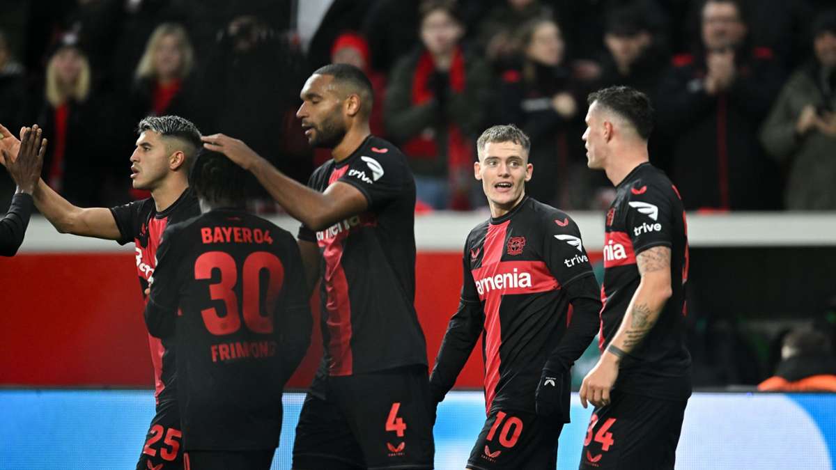 Fußball-Bundesliga: 3:0 gegen Lieblings-Gast Frankfurt: Leverkusen Weihnachtsmeister