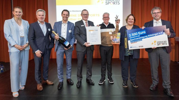SV Böblingen ist Landessieger beim Wettbewerb „Sterne des Sports“