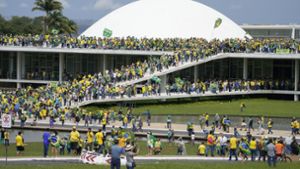 Bolsonaro-Anhänger stürmen Kongress und Präsidentenpalast