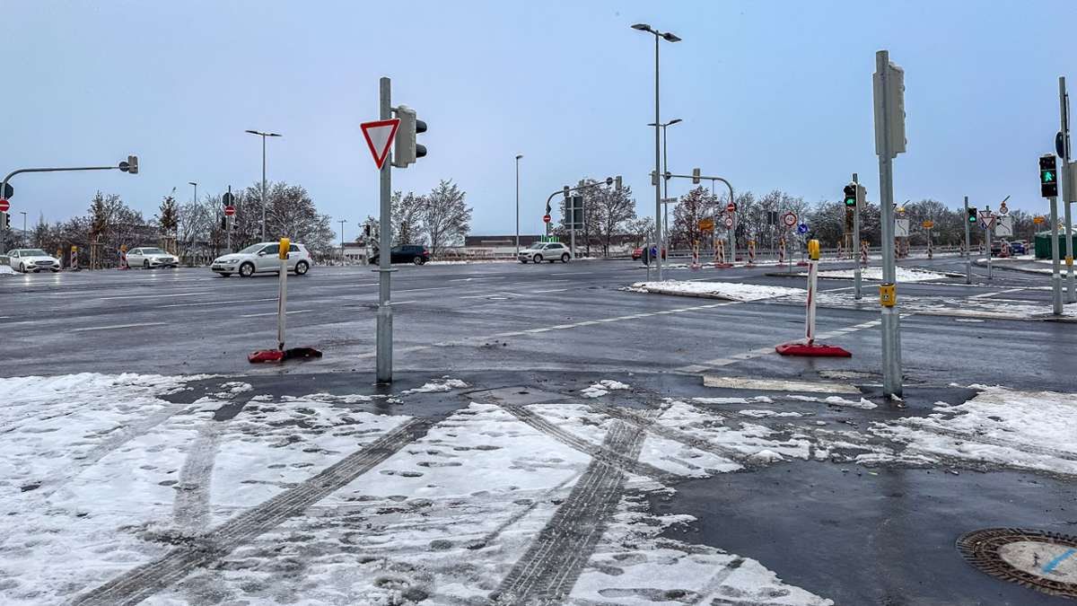 Plana-Kreuzung in Böblingen: Nach zehn Monaten Baustelle wieder frei