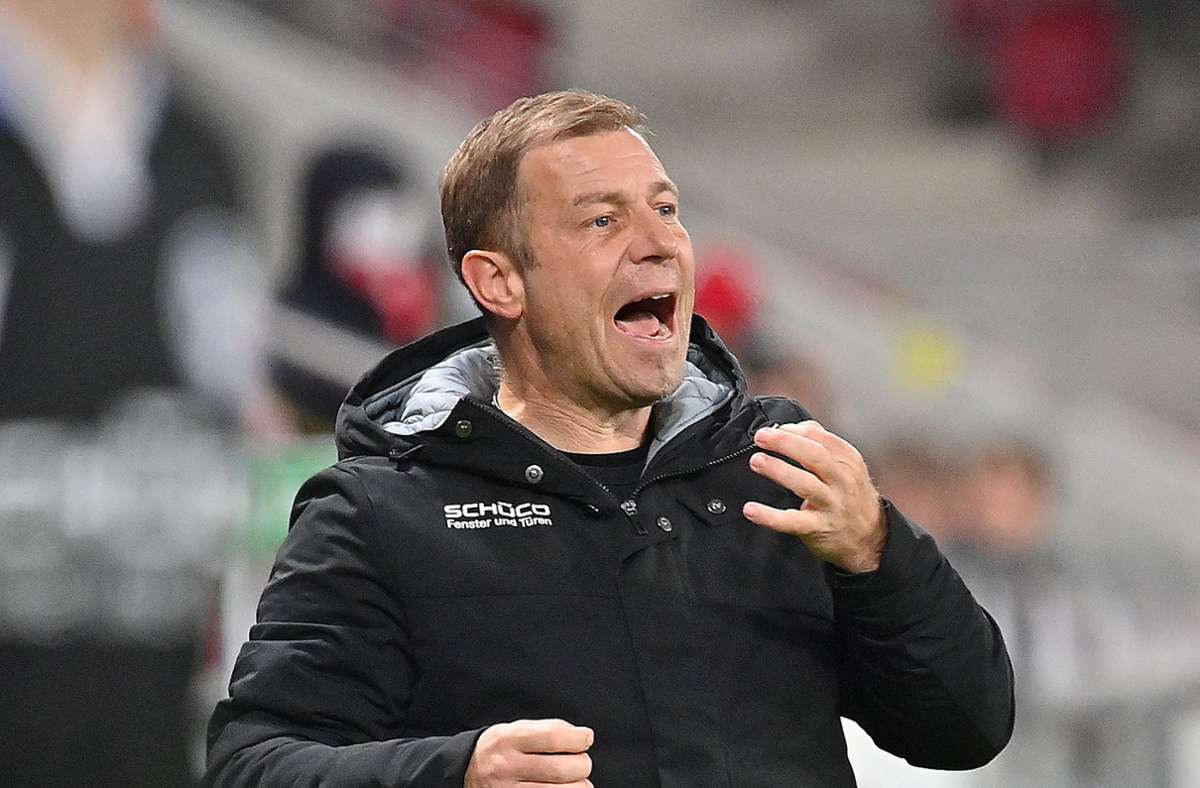 Arminia Bielefeld beim VfB Stuttgart: Job-Garantie für Trainer Frank Kramer