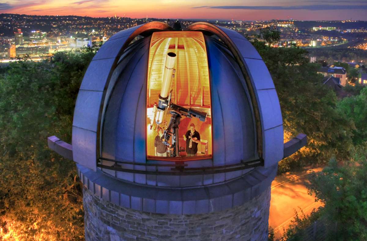Auch die Sternwarte auf der Uhlandshöhe in Stuttgart kann am Sonntag besucht werden.