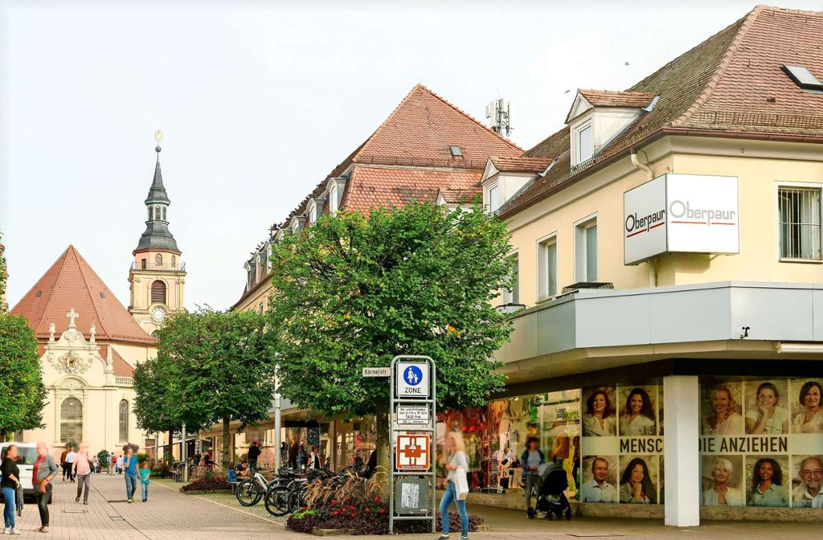 Das Modehaus Oberpaur in der Ludwigsburger Innenstadt ist einer der ältesten Einzelhändler in ganz Deutschland. .