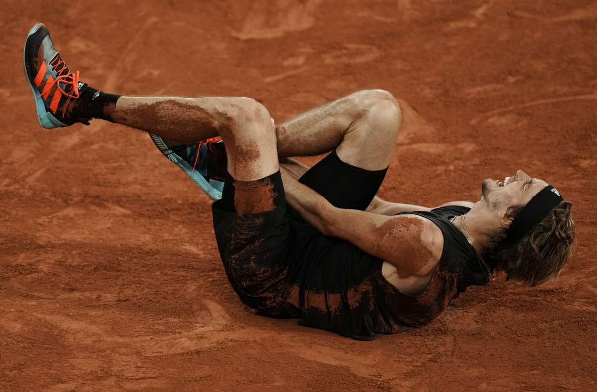 Nach Verletzung bei French Open: Drei Bänder gerissen – Alexander Zverev wird operiert