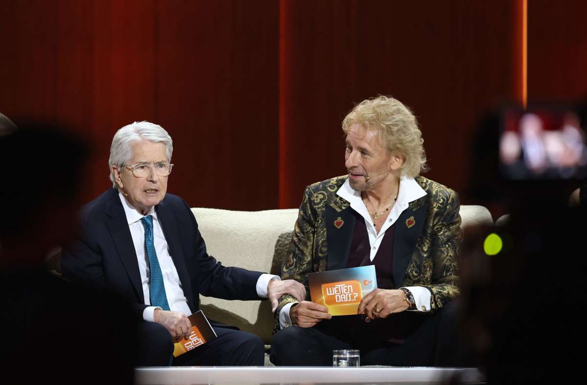 Thomas Gottschalk mit Top-Quote: ZDF denkt über „Wetten, dass..?“-Fortsetzung nach