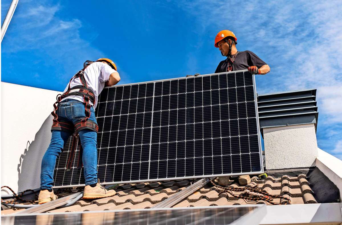 Photovoltaik auf dem Hausdach: Wie schnell ist die Anlage montiert?