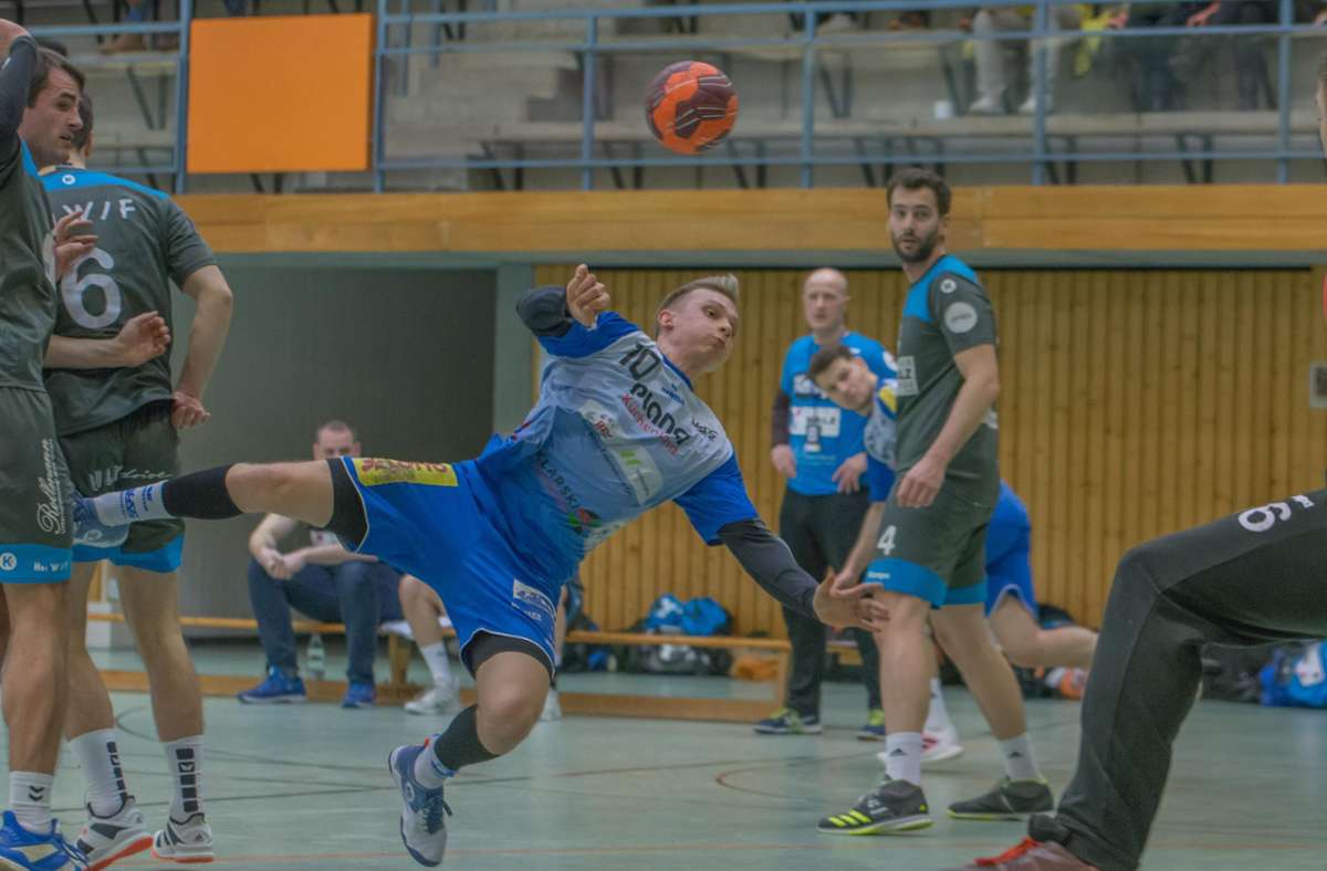 Handball-Landesliga Männer: Luft wird dünner für die HSG Böblingen/Sindelfingen II