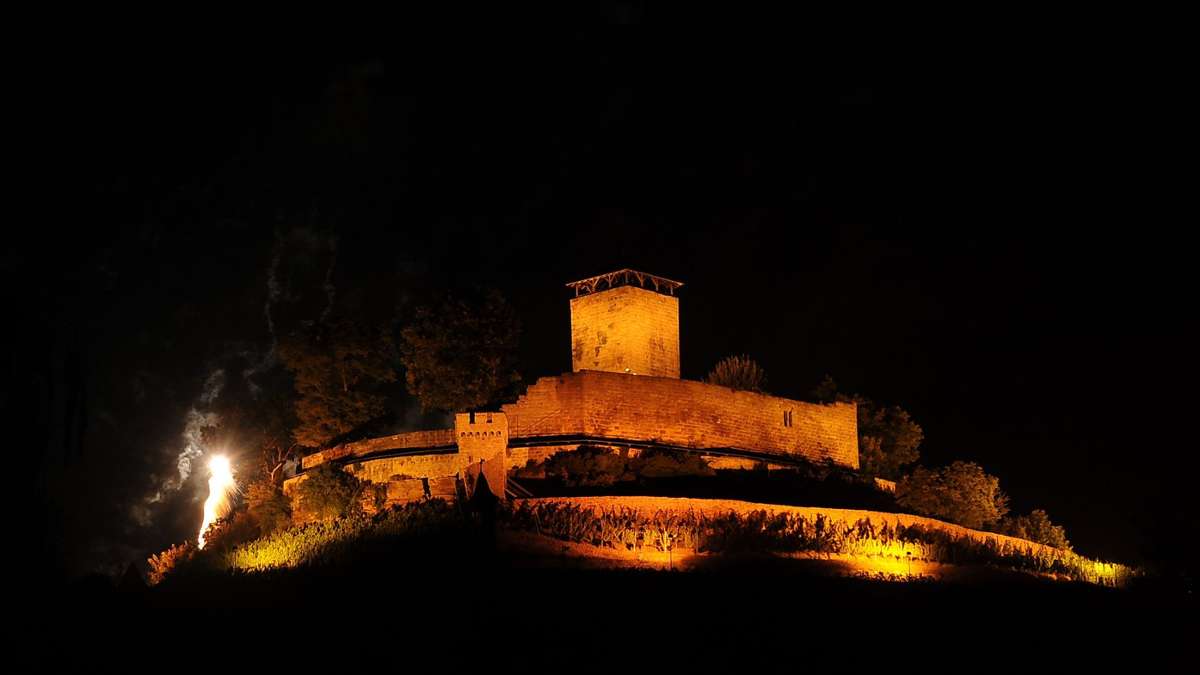Energiesparen: An der Burg gehen die Lichter aus