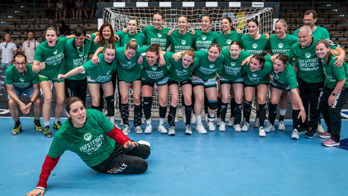 Frisch-Auf-Frauen feiern rauschende Handballparty