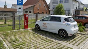 E-Mobilität in Renningen: Neue Ladesäulen für 280 000 Euro