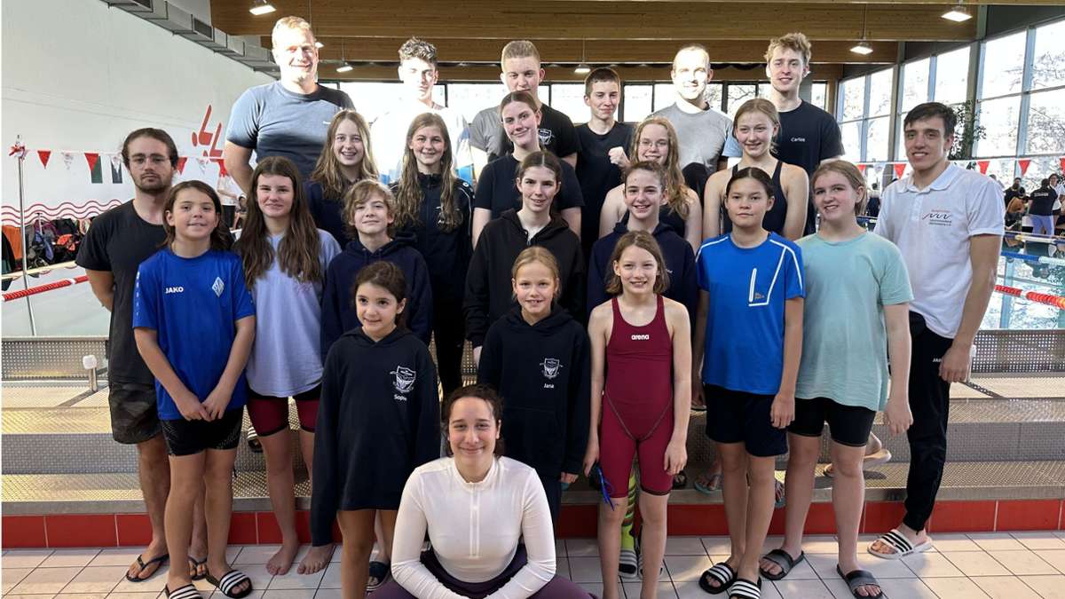 Schwimmen: Insgesamt 91 Medaillen vom Bezirkscup mitgebracht