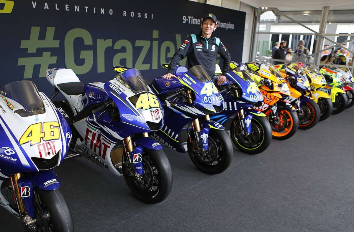 Motorrad-WM: So verabschiedet sich Superstar Valentino Rossi