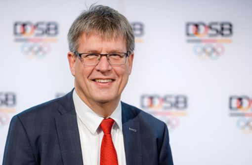 Neuer Chef des Dachverbandes des deutschen Sports: Thomas Weikert. Foto: dpa/Michael Reichel