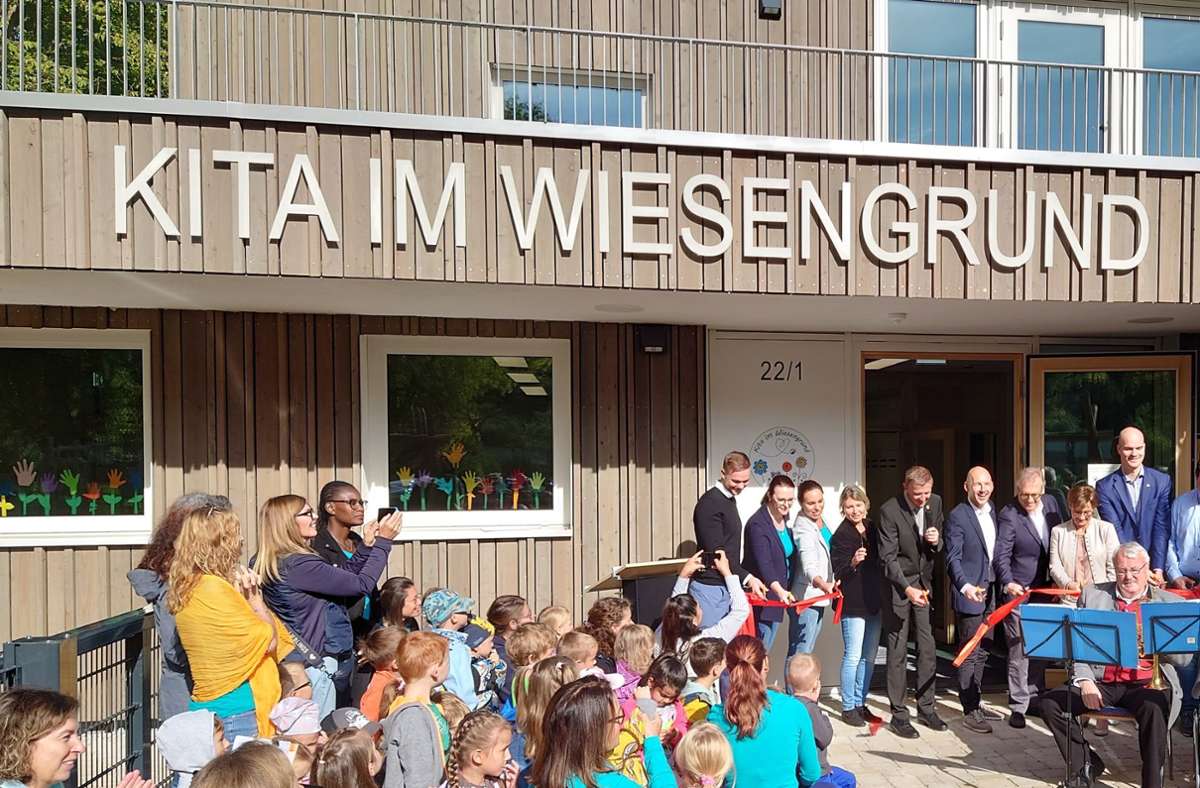 Vorbildliche Einrichtung in Nufringen: Neue Kita für bis zu 120 Kinder