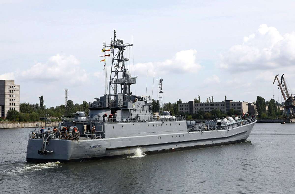 Russischer Angriffskrieg: Angeblich letztes großes Kriegsschiff der Ukraine zerstört