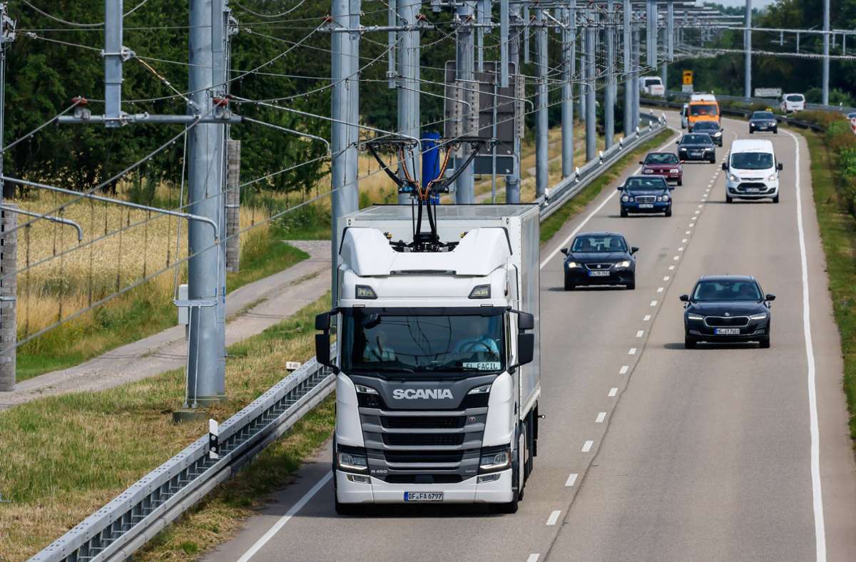 Oberleitungs-Lkw im Murgtal: Testlauf für den Güterverkehr der Zukunft