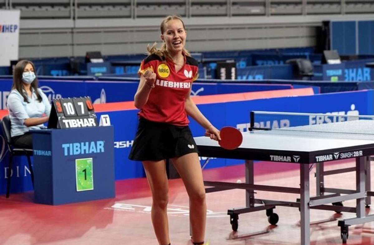 Tischtennis bei der SV Böblingen: Annett Kaufmann holt drei Goldmedaillen bei der Jugend-EM