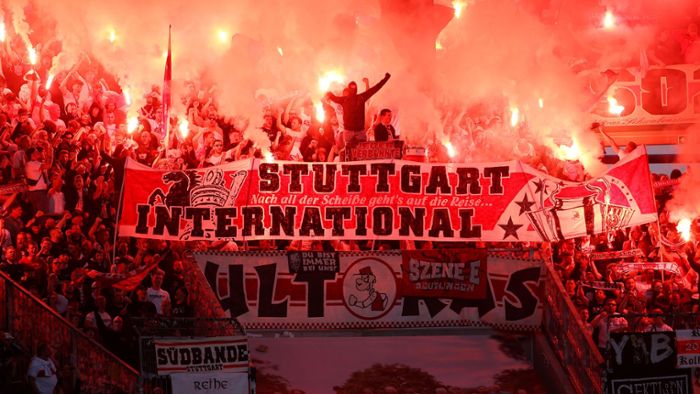 „Stabiler Auswärtssupport“ –  VfB nimmt auch Augsburg ein