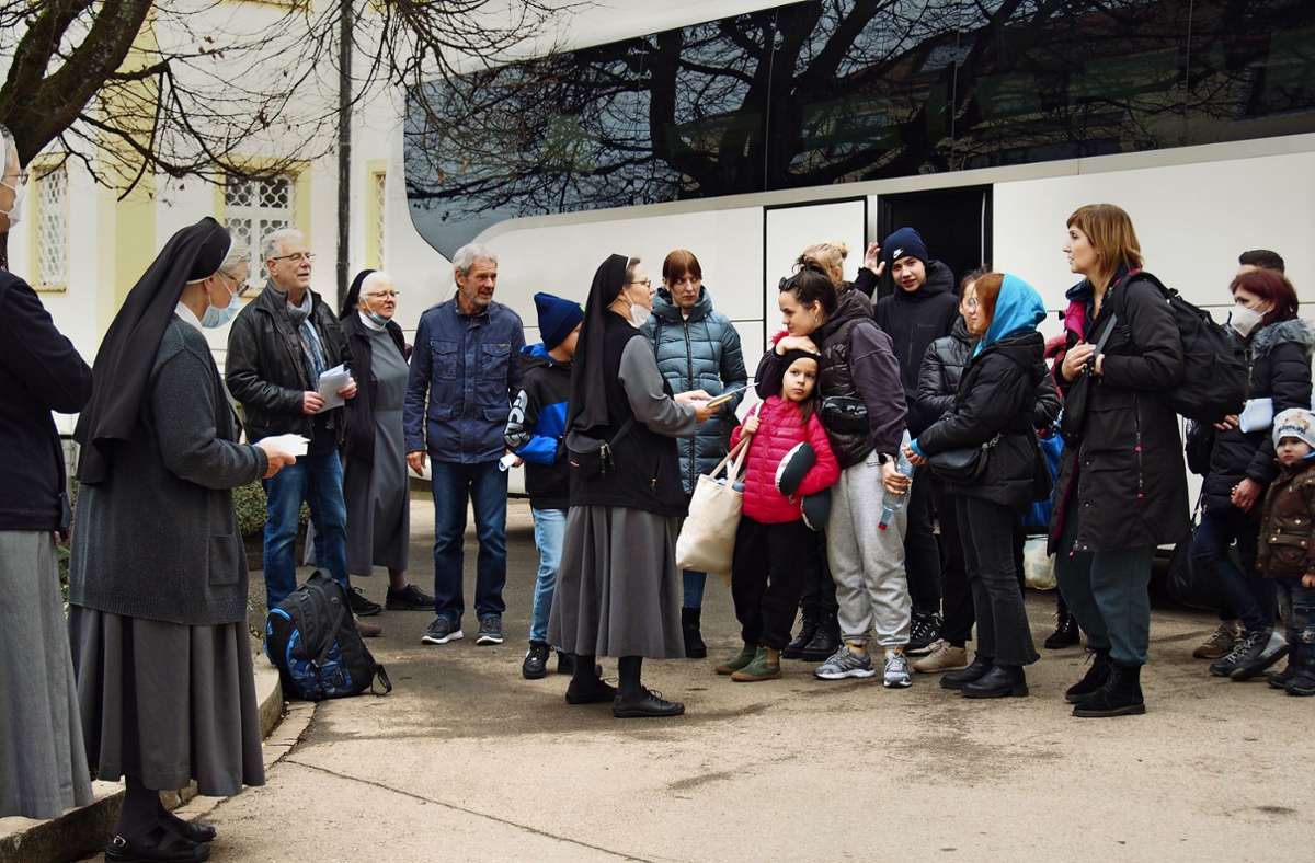 Russland-Ukraine-Krieg: Klöster öffnen für Flüchtlinge ihre Pforten