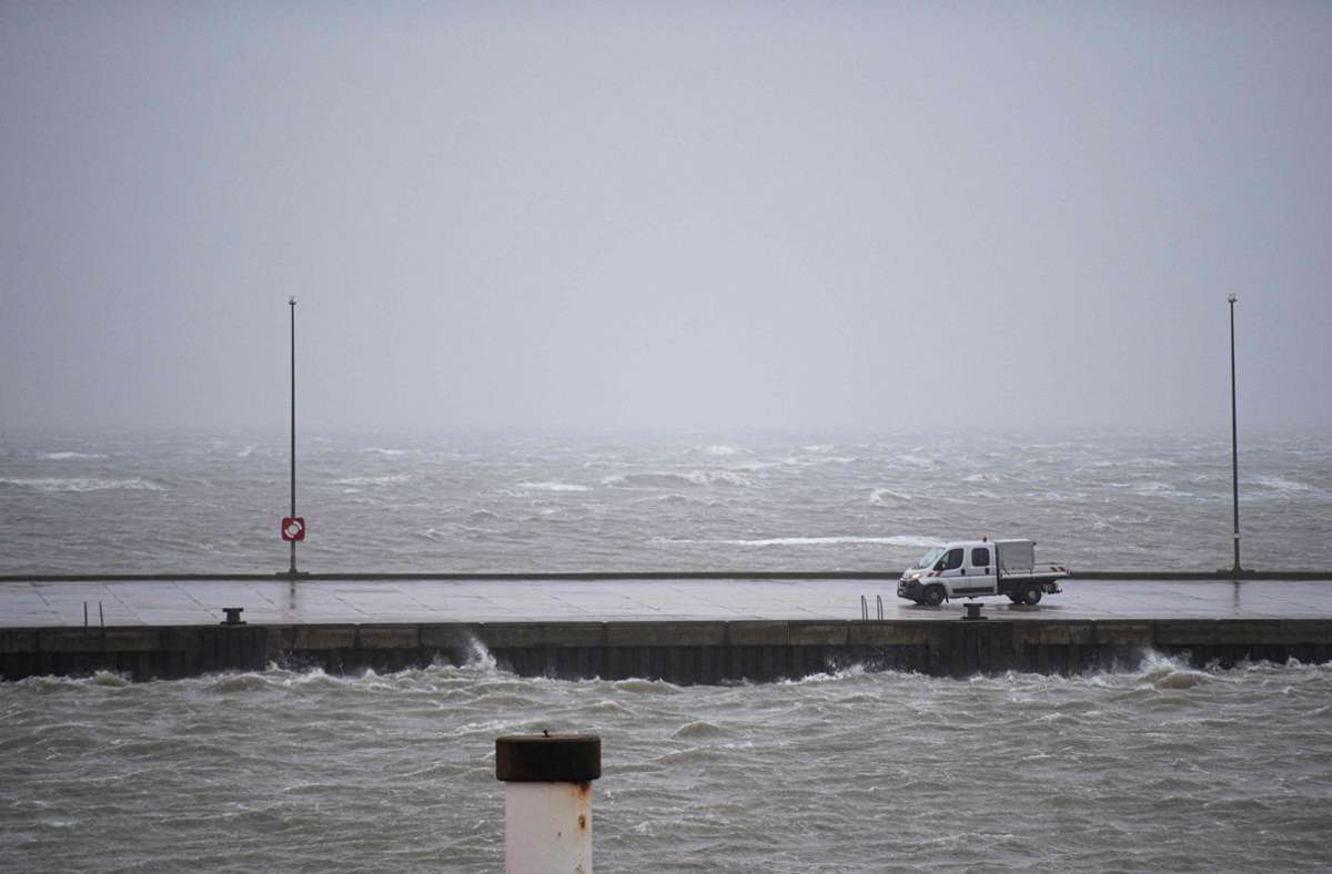 Sturm an der Nordsee: Deutscher Wetterdienst warnt vor extremen Orkanböen