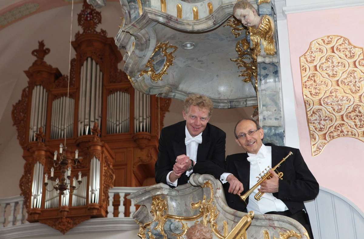 Konzert mit dem Duo Kratzer und Theis: Trompete und Orgel in Gärtringer St.-Veit-Kirche