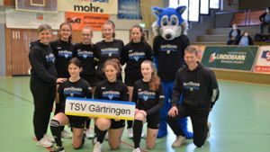TSV Gärtringen belegt den neunten Platz unter zehn Teams