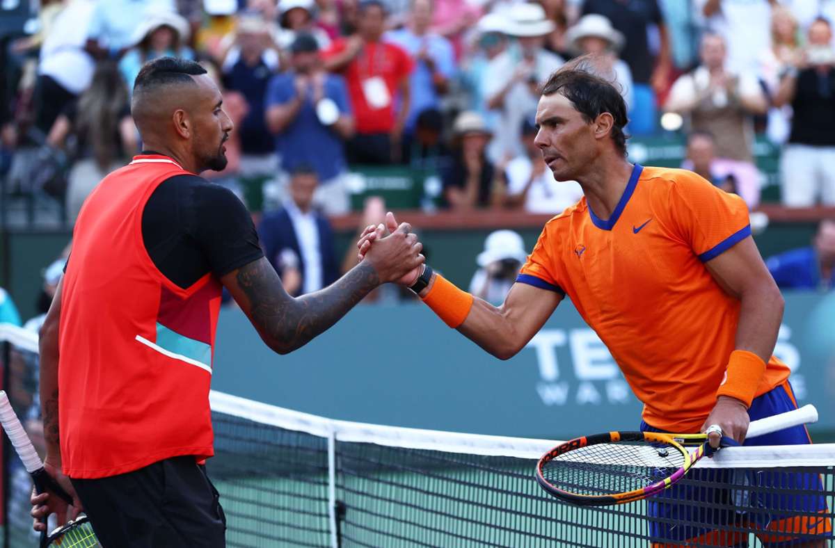 ATP-Masters in Indian Wells: Rafael Nadal bleibt cool – und entnervt frustrierten Nick Kyrgios